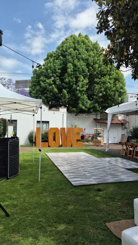 montaje jardin x
